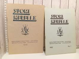 Suomi merellä nrot 1,3,4 1949 ja 1 1952