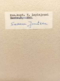 Suomi merellä nrot 1,3,4 1949 ja 1 1952