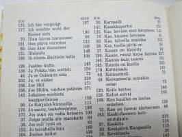 Tie musiikkiin - Musica  II, laulukirja nuotein, kaikki laulujen nimet näkyvät kohteen kuvissa