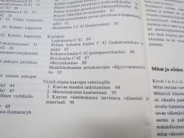Naisten pukujen peruskaavoja - ammattiedistämilaitoksen monistekirja 2