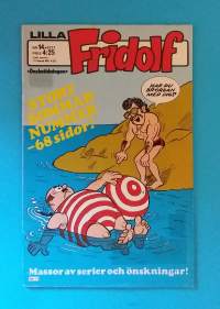 Lilla Fridolf 14/1977. Stort sommarnummer - 68 sidor.  (Sarjakuvat, ulkomaalaiset sarjakuvalehdet, sopiva keräilykappaleeksi)