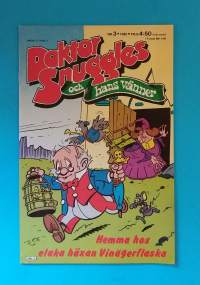 Doktor Snuggles och hans vänner 3/1980. (Sarjakuvat, ulkomaalaiset sarjakuvalehdet, sopiva keräilykappaleeksi, Tohtori Sykerö)