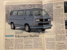 Volkswagen-Audi uutiset 1990 nr 2 -asiakaslehti, VW BlueStar