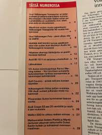 Volkswagen-Audi uutiset 1990 nr 4 -asiakaslehti