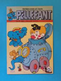 Pellefant 10/1981 - Väldens ende och bäste. (Sarjakuvat, ulkomaalaiset sarjakuvalehdet, sopiva keräilykappaleeksi, Pellefantti)