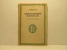 Uskovaisen sanoja