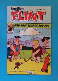 Familjen Flint 14/1977 - Med Yogi bear og Boo Boo.  (Sarjakuvat, ulkomaalaiset sarjakuvalehdet, sopiva keräilykappaleeksi, Kiviset ja Soraset)