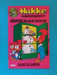 Hacke Hackspett 20/1977 - Jem-Jem due: Den somler sist ler best.   (Sarjakuvat, ulkomaalaiset sarjakuvalehdet, sopiva keräilykappaleeksi, Nakke Nakuttaja)