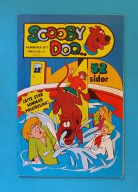 Scooby Doo 8/1977 - Jätte-stor sommar pristväling.  (Sarjakuvat, ulkomaalaiset sarjakuvalehdet, sopiva keräilykappaleeksi,)