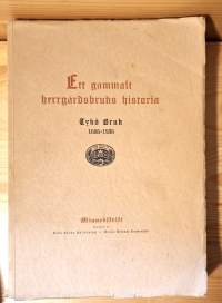 Ett gammalt herrgårdsbruk historia - Tykö Bruk 1686-1936