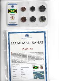 Jamaika rahasarja  10 senttiä - 20 dollaria 1996 - 2005 ulkomainen kolikko