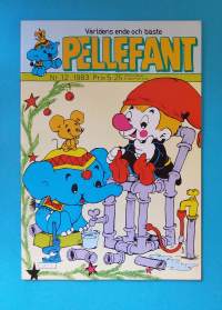 Pellefant 12/1983 - Världens ende och bäste. (Sarjakuvat, ulkomaalaiset sarjakuvalehdet, sopiva keräilykappaleeksi, Pellefantti)