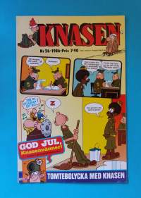 Knasen 26/1986 - Tomtebolycka med Knasen.  (Sarjakuvat, ulkomaalaiset sarjakuvalehdet, sopiva keräilykappaleeksi, Masi)