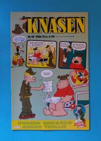 Knasen 18/1986 - Knasen Sam &amp; Silo Arken Trollis.  (Sarjakuvat, ulkomaalaiset sarjakuvalehdet, sopiva keräilykappaleeksi, Masi)