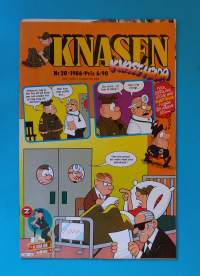 Knasen 20/1986 - Kvast-Hilda.  (Sarjakuvat, ulkomaalaiset sarjakuvalehdet, sopiva keräilykappaleeksi, Masi)