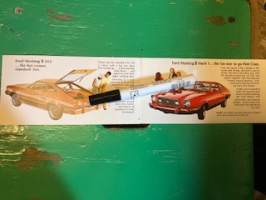 `74 Ford Mustang II -esite