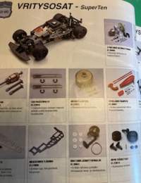 Kyosho radio-ohjattavien mallien maailma 1999.