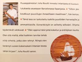 Intarsiakirja, Puukuviointi ja puu-upotus