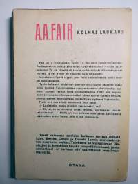 Kolmas laukaus - salapoliisiromaani