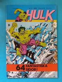 Hulk 2/1982 -  När en stadt dör. (Sarjakuvat, ulkomaalaiset sarjakuvalehdet, sopiva keräilykappaleeksi, Hulk)