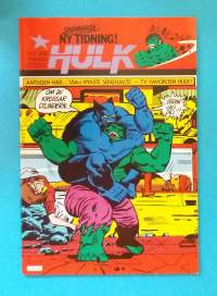 Hulk 2/1980 - Två år före katastrofen. (Sarjakuvat, ulkomaalaiset sarjakuvalehdet, sopiva keräilykappaleeksi, Hulk)
