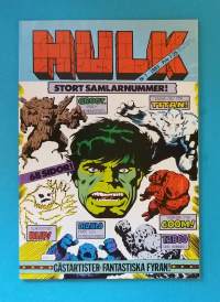 Hulk 7/1983 -  Gästartister: Fantastiska Fyran.  (Sarjakuvat, ulkomaalaiset sarjakuvalehdet, sopiva keräilykappaleeksi, Hulk)