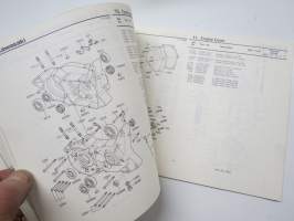 Kawasaki 125-A Parts Catalogue -varaosaluettelo