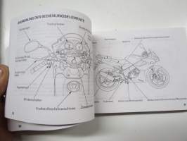 Honda CBR 125RW Manuel du Conducteur / Fahrer-Handbuch / Instruktieboek -käyttöohjekirja ranska - saksa - hollanti