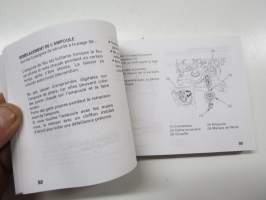 Honda CBR 125RW Manuel du Conducteur / Fahrer-Handbuch / Instruktieboek -käyttöohjekirja ranska - saksa - hollanti