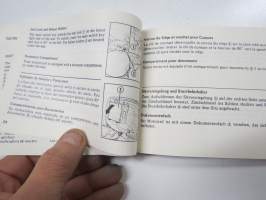 Honda 250 - 360 Model CB260 - CB360 Owner´s manual / Manuel du conducteur / Fahrer-Handbuch / Manual de explicaciones -käyttöohjekirja englanti - ranska - saksa