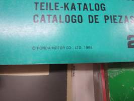 Honda XR400RT Parts List -varaosaluettelo