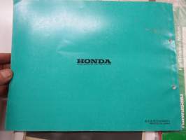 Honda XR400RT Parts List -varaosaluettelo