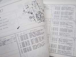 Honda XR400RT Parts List -varaosaluettelo