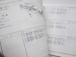 Honda XR400RT Parts List -varaosaluettelo