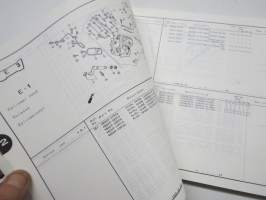 Honda TRX300NPR (Fourtrax300) TRX300FWNPR (Fourtrax300 4X4) Parts List -varaosaluettelo