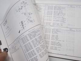 Honda TRX300NPR (Fourtrax300) TRX300FWNPR (Fourtrax300 4X4) Parts List -varaosaluettelo