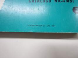 Honda VT600CJ - CK - CL, VT600CM - CN Parts List -varaosaluettelo