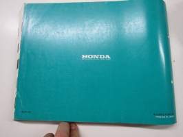 Honda VT600CJ - CK - CL, VT600CM - CN Parts List -varaosaluettelo