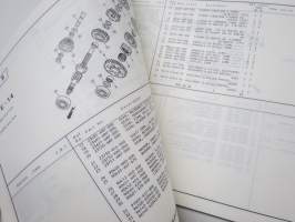 Honda TRX400FWS-T (Fopurtrax Foreman 400) Parts List -varaosaluettelo