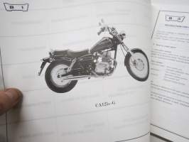 Honda CA125S Parts List -varaosaluettelo