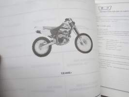 Honda XR400RT Parts List -varaosaluettelo