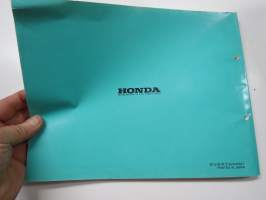Honda XR400RT Parts List -varaosaluettelo