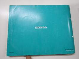 Honda XRV750P-R Parts List -varaosaluettelo