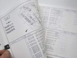 Honda CR500RL - RM - RN - RP - RR - RS Parts Catalogue -varaosaluettelo
