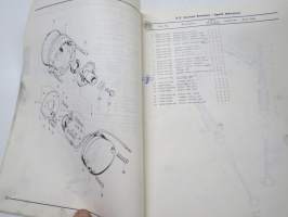 Honda CB100K2, CL100K2, CL100SK2, CL100SK3 Parts Catalogue -varaosaluettelo