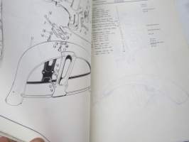 Honda CB100K2, CL100K2, CL100SK2, CL100SK3 Parts Catalogue -varaosaluettelo