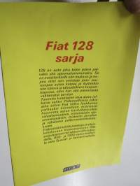 Fiat 128 1977 -myyntiesite / sales brochure