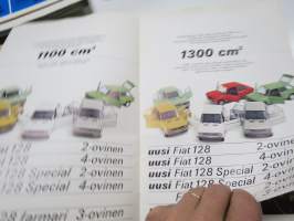 Fiat 128 1977 -myyntiesite / sales brochure