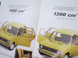 Fiat 128 1977 -myyntiesite / sales brochure