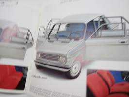 Fiat 128 1977 -myyntiesite / sales brochure